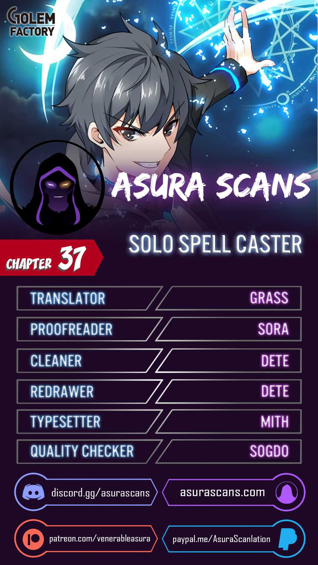 Solo Spell Caster Chapter 37 1